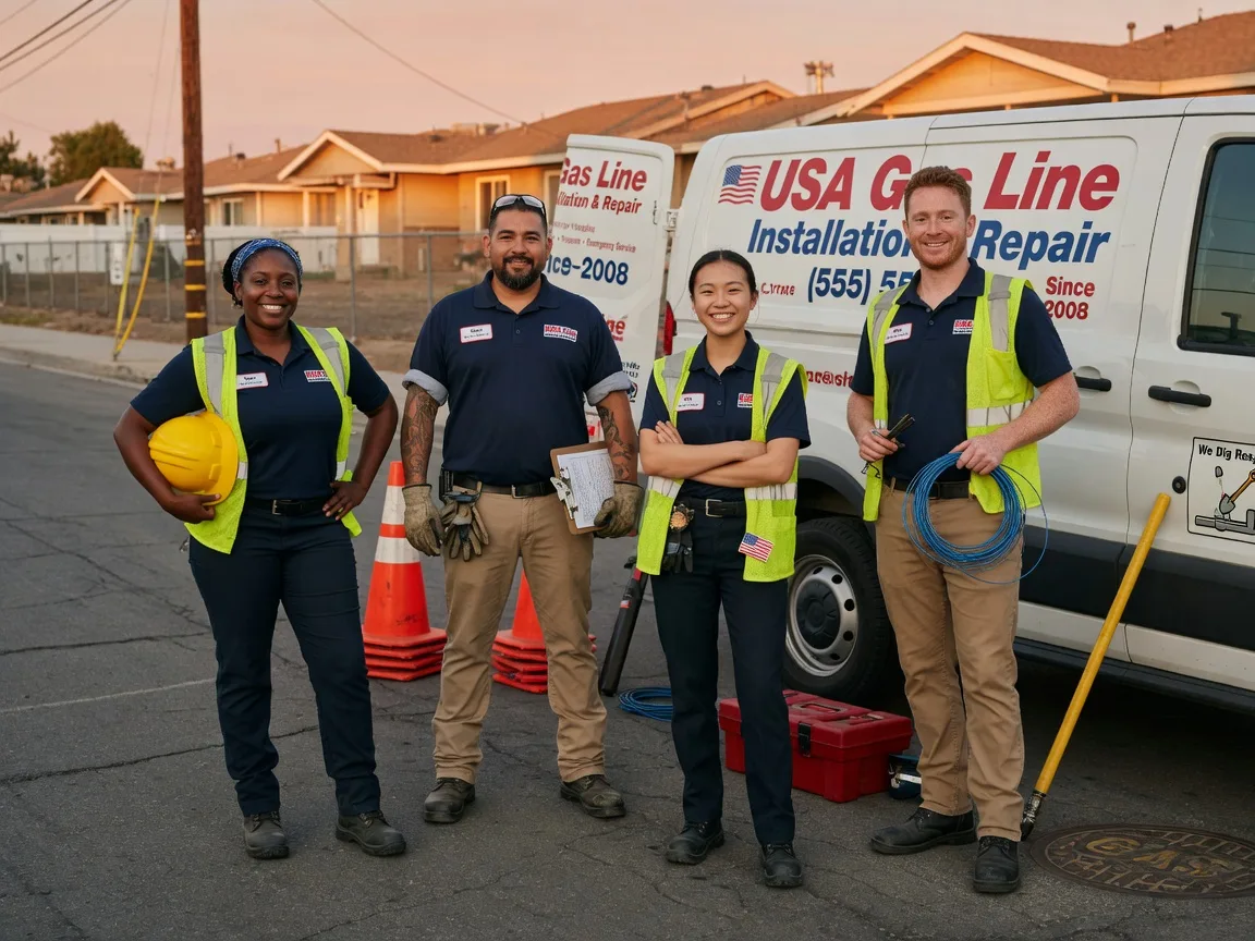 Gas Line Installation company in Coats, NC